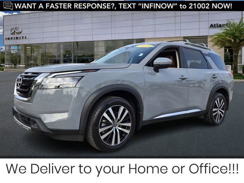 Used 2023 Nissan Pathfinder Platinum w/ Cargo Package FWD image 1