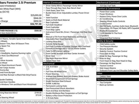 Used 2015 Subaru Forester 2.5i Premium w/ All-Weather Package image 9