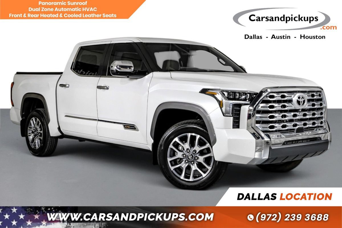 Used 2025 Toyota Tundra 1794 Edition AWD/4WD image 1