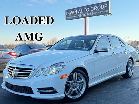 Used 2013 Mercedes-Benz E 550 4MATIC Sedan image 1