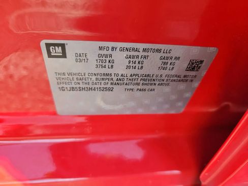 Used 2017 Chevrolet Sonic LS image 20