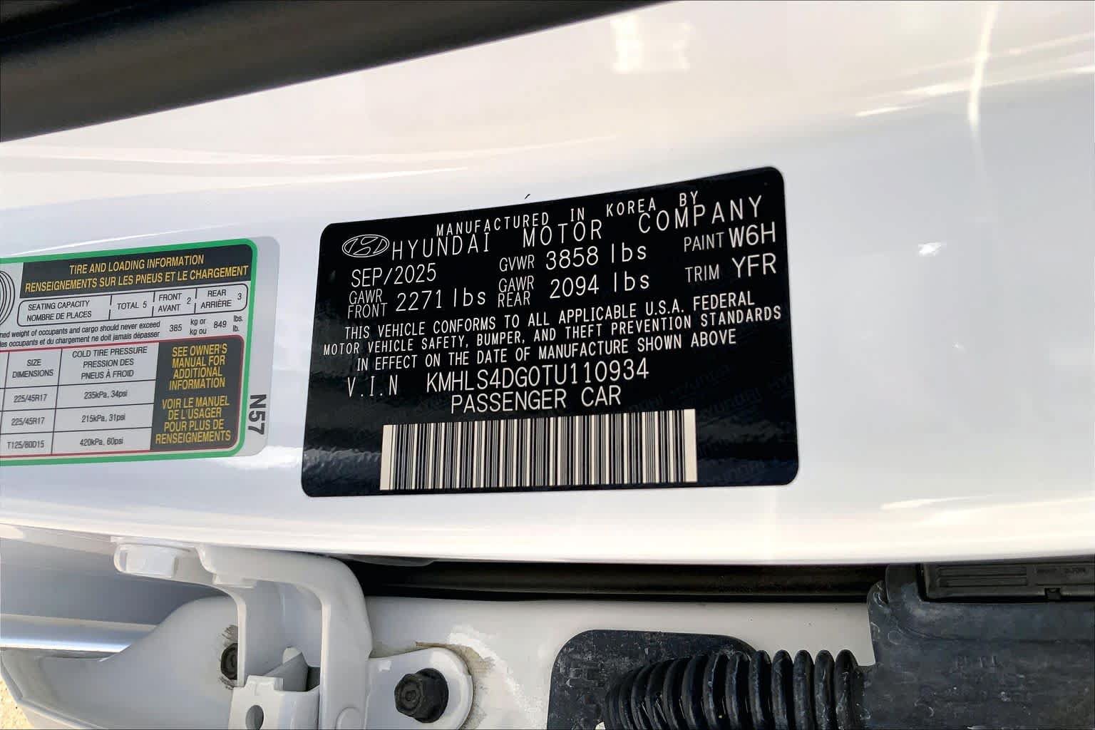 Used 2026 Hyundai Elantra SEL Sport Premium w/ Cargo Package FWD image 34