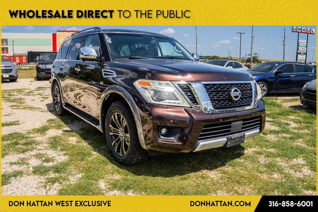 Used 2017 Nissan Armada Platinum w/ Captain Seat Package AWD/4WD image 38