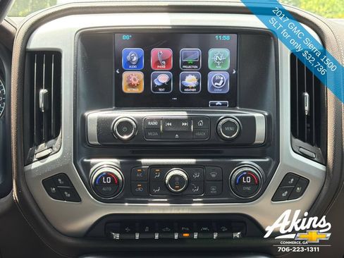 Used 2017 GMC Sierra 1500 SLT AWD/4WD image 22