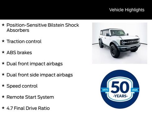 Certified 2022 Ford Bronco Wildtrak AWD/4WD image 26