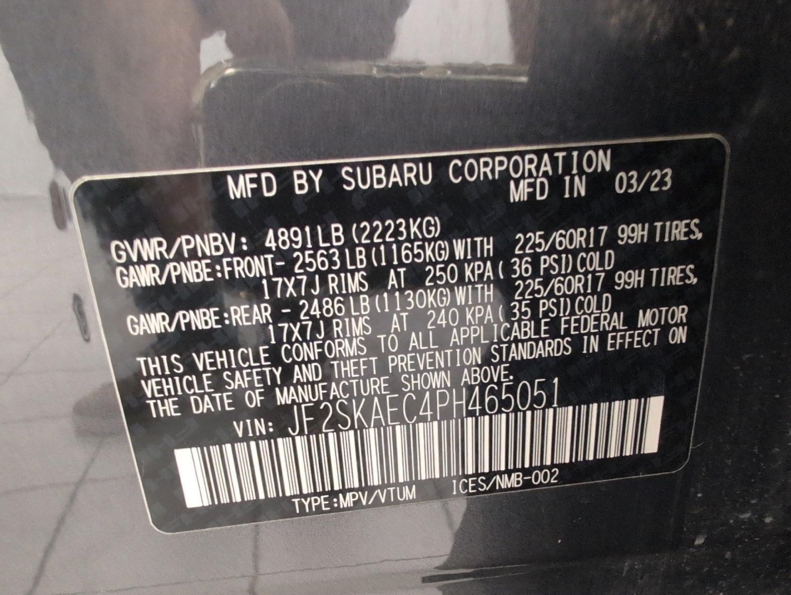 Used 2023 Subaru Forester Premium AWD/4WD image 57