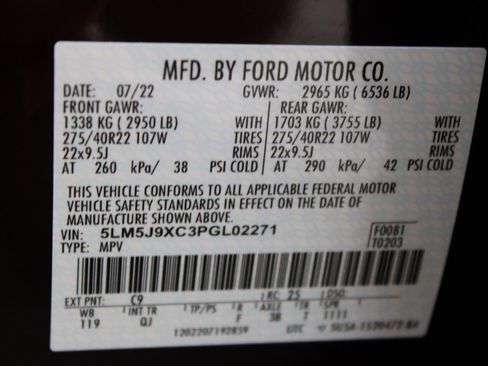 Used 2023 Lincoln Aviator Black Label w/ Dynamic Handling Package image 21