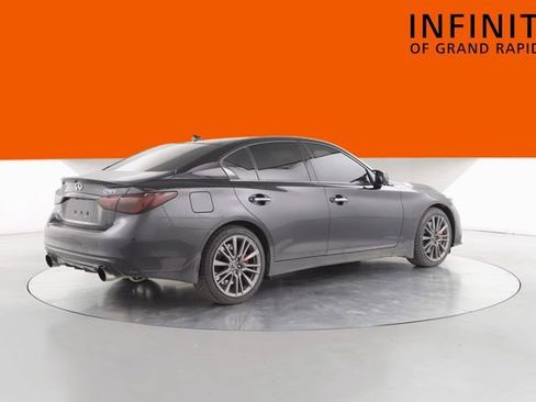 Used 2021 INFINITI Q50 Red Sport 400 w/ Proactive Package AWD/4WD image 3