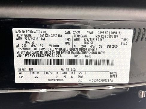 Certified 2023 Ford F150 XLT w/ Equipment Group 302A High AWD/4WD image 35