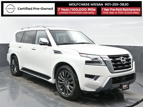 Certified 2024 Nissan Armada Platinum w/ Captain's Chairs Package image 8