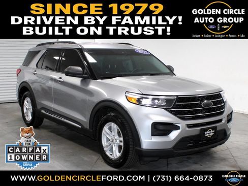 Used 2021 Ford Explorer XLT RWD image 1