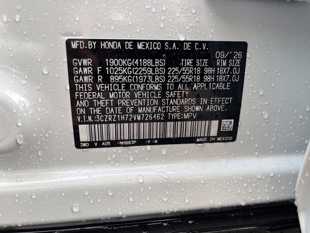 New 2027 Honda HR-V EX-L image 5