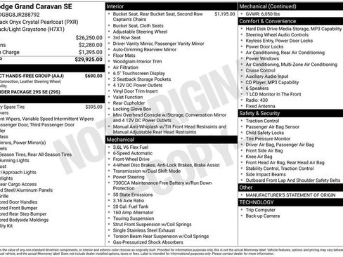 Used 2018 Dodge Grand Caravan SE w/ UConnect Hands-Free Group FWD image 1
