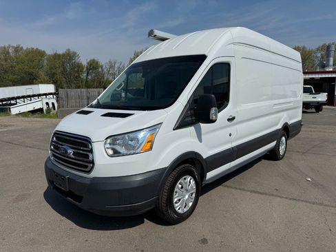 Used 2018 Ford Transit 350 148 High Roof Extended w/ Exterior Upgrade Package RWD image 1