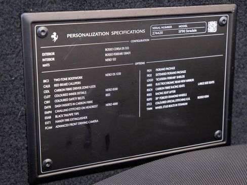 Used 2022 Ferrari SF90 Stradale AWD/4WD image 32