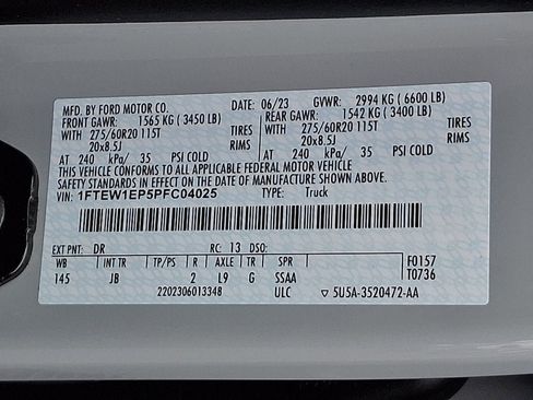 Certified 2023 Ford F150 XL w/ STX Appearance Package AWD/4WD image 29