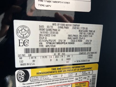 Used 2023 Ford Expedition Max Platinum image 83