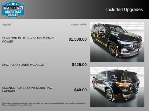 Used 2023 Chevrolet Traverse RS w/ LPO, Floor Liner Package image 3