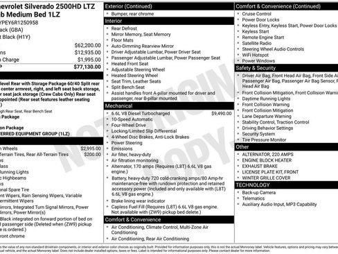 Used 2024 Chevrolet Silverado 2500 LTZ AWD/4WD image 4