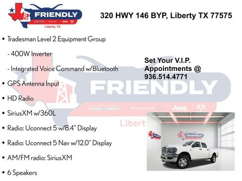 New 2025 RAM 2500 Tradesman AWD/4WD image 29