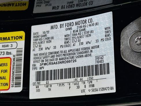 Certified 2022 Ford Bronco Sport image 21