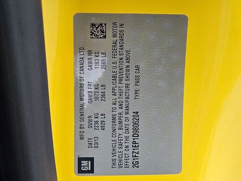 Used 2013 Chevrolet Camaro ZL1 image 10