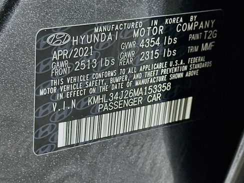 Used 2021 Hyundai Sonata Limited FWD image 12