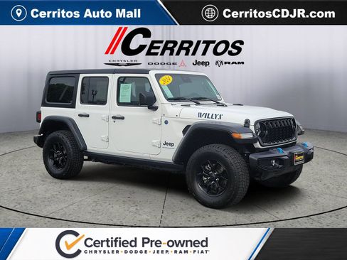 Certified 2024 Jeep Wrangler Unlimited AWD/4WD image 1