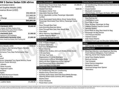 Used 2016 BMW 528i xDrive Sedan image 11