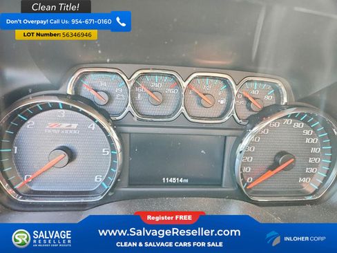 Used 2017 Chevrolet Silverado 1500 LTZ Z71 w/ LTZ Plus Package AWD/4WD image 12