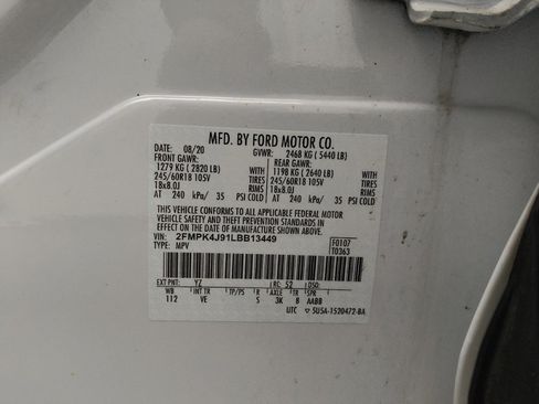 Used 2020 Ford Edge SEL AWD/4WD image 33
