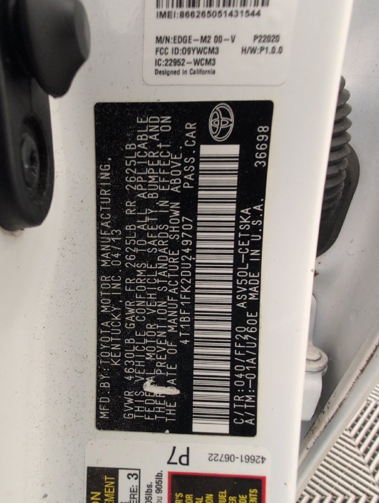 Used 2013 Toyota Camry SE FWD image 35