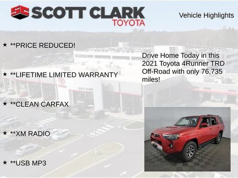 Used 2021 Toyota 4Runner TRD Off-Road AWD/4WD image 12