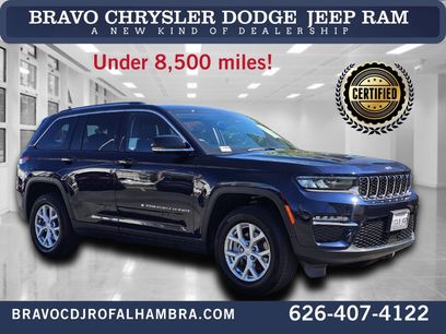 Certified 2023 Jeep Grand Cherokee Limited w/ Trailer Tow Prep Group (B)