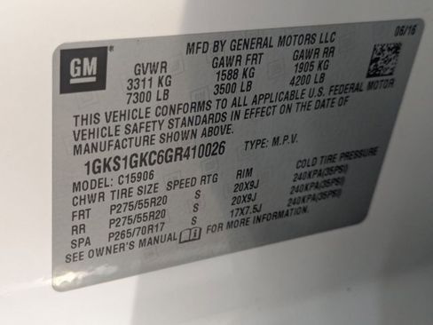 Used 2016 GMC Yukon XL SLT w/ Open Road Package image 29