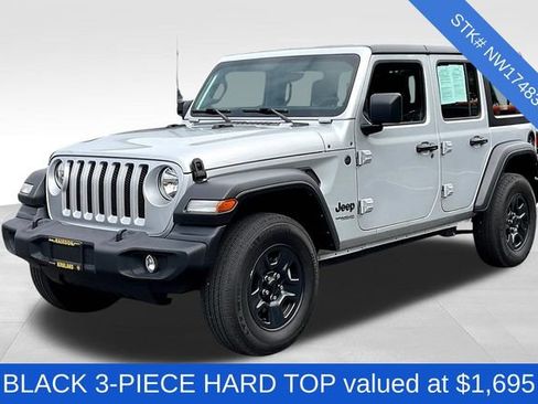 Used 2022 Jeep Wrangler Unlimited Sport image 3