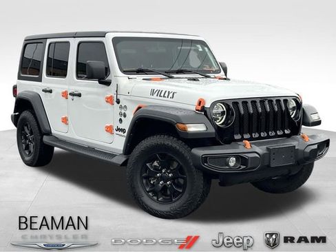 Used 2021 Jeep Wrangler Unlimited Sport image 1