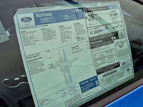 New 2026 Ford Mustang Coupe RWD image 17