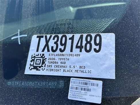 New 2026 Toyota Tundra SR5 image 24