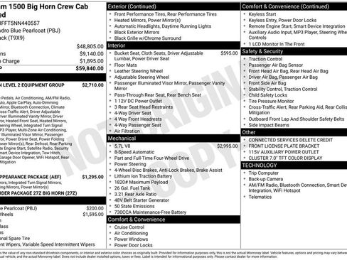 Used 2022 RAM 1500 Big Horn image 15