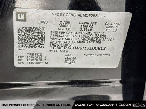 Used 2021 Chevrolet Traverse LT FWD image 32