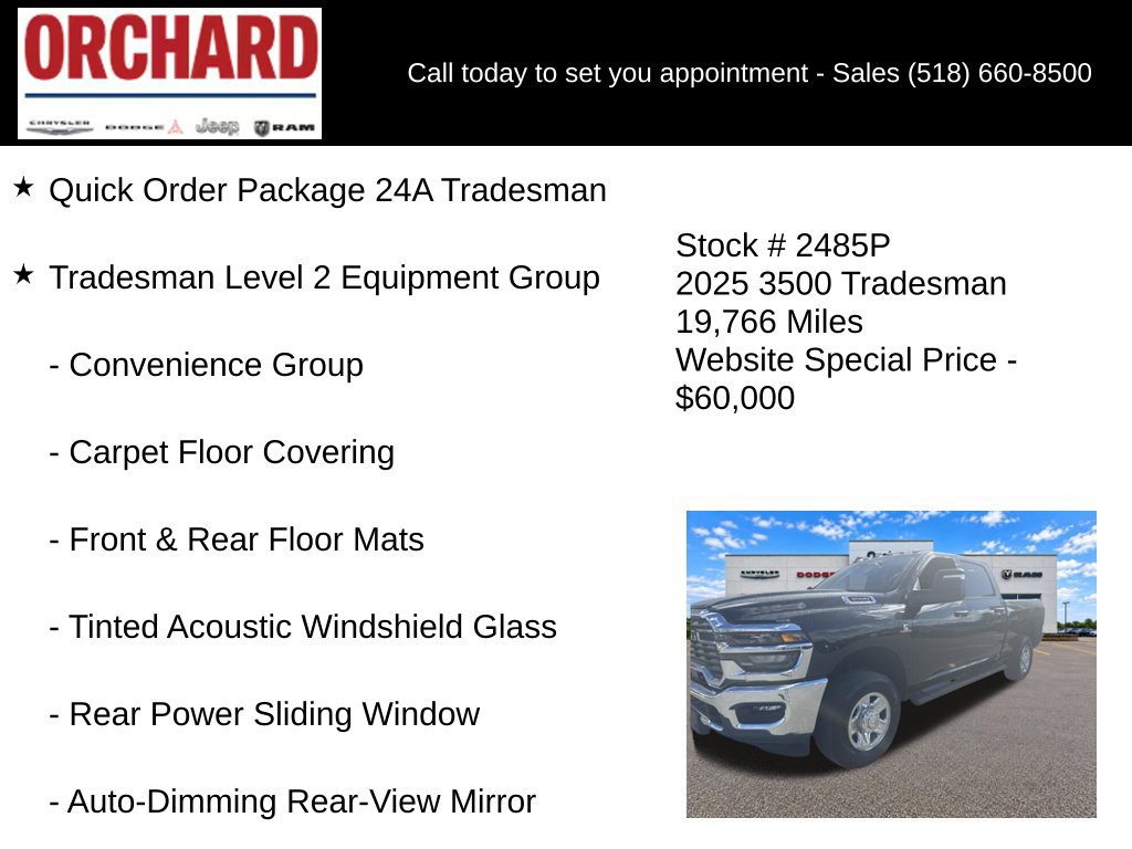 Used 2025 RAM 3500 Tradesman AWD/4WD image 6