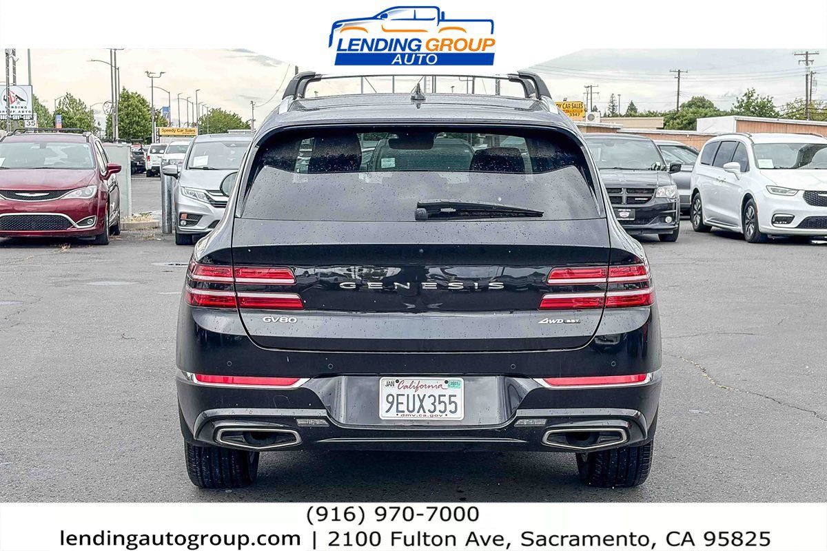 Used 2023 Genesis GV80 3.5T Advanced + AWD/4WD image 3