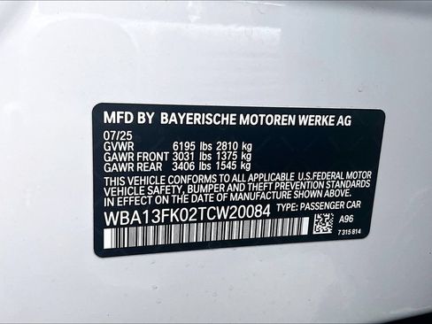 Certified 2026 BMW 550e xDrive AWD/4WD image 14