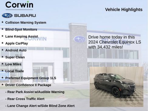 Used 2024 Chevrolet Equinox LS w/ LS Convenience Package AWD/4WD image 6