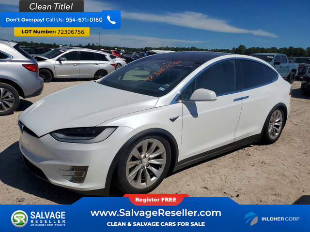 Used 2017 Tesla Model X 75D AWD/4WD image 1
