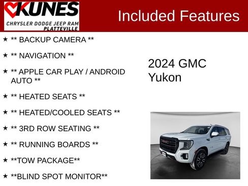 Used 2024 GMC Yukon AT4 AWD/4WD image 2