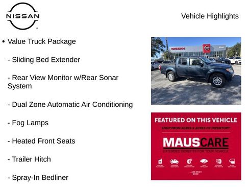Used 2018 Nissan Frontier SV w/ Value Truck Package image 8