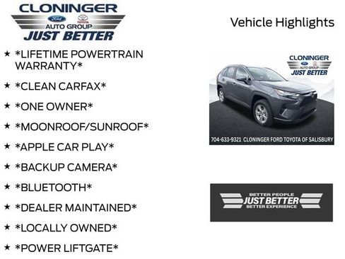 Used 2025 Toyota RAV4 XLE w/ Convenience Package FWD image 3