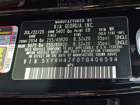 New 2026 Kia Sorento EX image 13